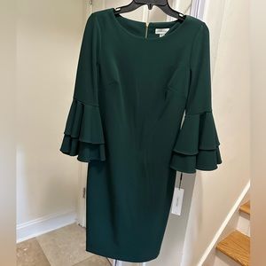 Calvin Klein Bell-Sleeve Dress